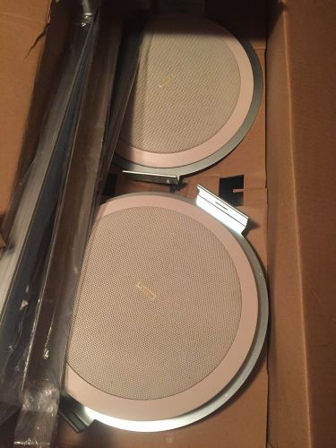 2 extron electronics si 3ct lp full-range 8 ohm ceiling speakers for sale