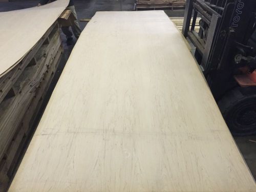 Wood Veneer Maple 42x144 1 Piece 10Mil Paper Backed &#034;EXOTIC&#034; 1610 31-32