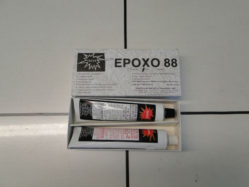 Epoxo-88 fast set epoxy paste adhesive clear 18oz tube for sale