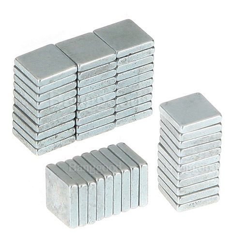 100pcs  Neodymium Rare Earth Magnets N35 Craft 5x5x1mm  3/16&#034; x 3/16&#034; x 1/32&#034;