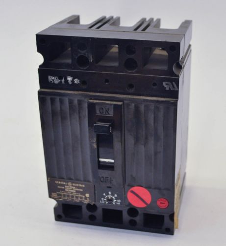 Ge general electric tec36003 circuit breaker 3pole 3amp 600vac type tec for sale