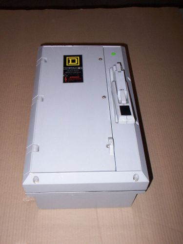 Square D H361DX 30 amp 600v Fusible 4x Safety Switch Disconnect NEW OOB