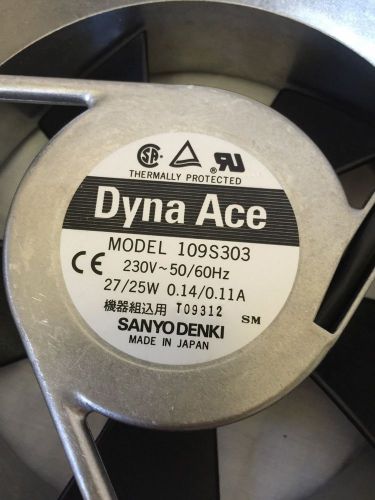 Sanyo Denki Dyna Ace 109S303 cooling fan