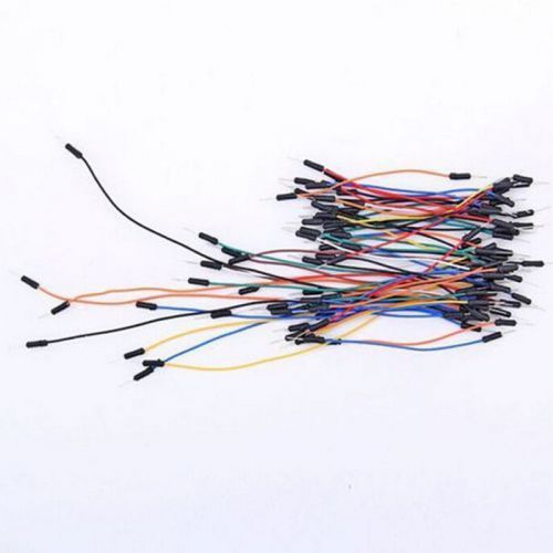 Male to Male Solderless Breadboard Jumper Cable Wire 65Pcs for Arduino HPT