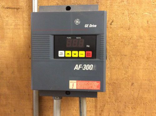 GE Drive AF 300 A 3HP 230 VAC Speed Control inverter 3ph to single phase