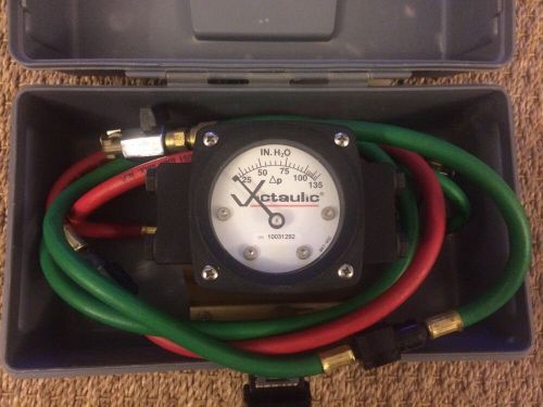 Midwest model 841-0011.  25 to 135 h2o psid differential pressure gauge for sale