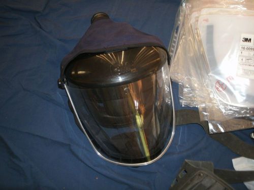 Adflo 3M Visor/Helmet with 12 Clear Windows 5 filters + Belt and other!!!