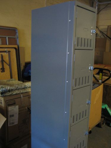 6 Tier Metal Box Style Locker