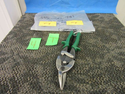 MIDWEST SNIPS RIGHT SHEET METAL MADE IN USA TOOL GARAGE P6716R AVIATION MILITARY