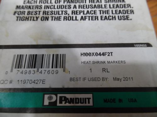 Panduit H100X044F2T - Heat Shrink Marker Rolls