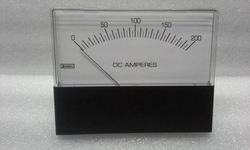 Crompton 364-01AA-**** Amperes Panel Meter 0-200 Amps DC (Input 0-150mV)