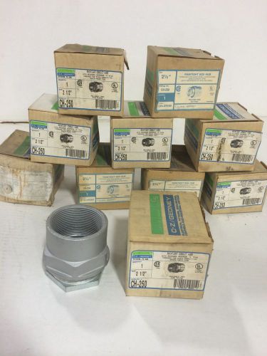 O-z/gedney raintight box hub 2-1/2&#034; ch-250 *new in box* all10! +freeshipping! for sale