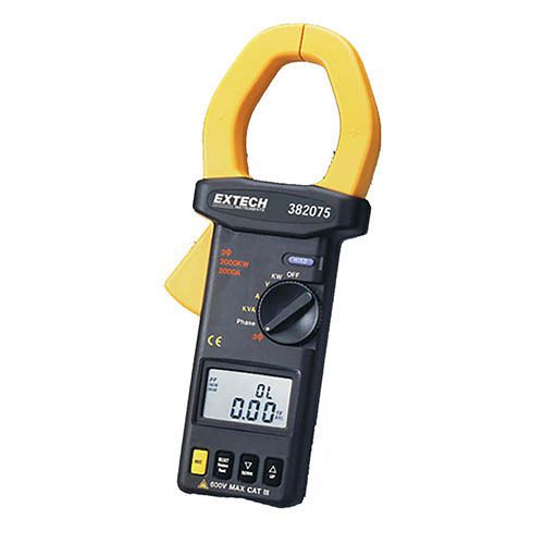 Extech 382075 clamp meter power 3-phase analyzer for sale
