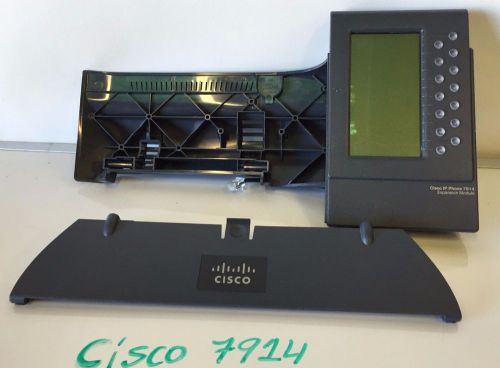 Cisco CP-7914 IP Phone Expansion Module Attendant Console 7914 with stand