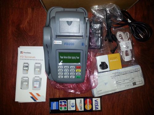 First Data FD200 Credit Card Terminal