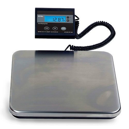New royal dg200 digital shipping ship weight scale 39169u up to 200 pounds for sale