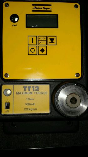 ATLAS Copco TT12 Torque Analyzer/Calibrator 12Nm