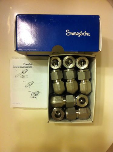 Swagelok 1/2&#034; tube x 1/2&#034; tube union elbow ss-810-9 (10 piece) new! for sale