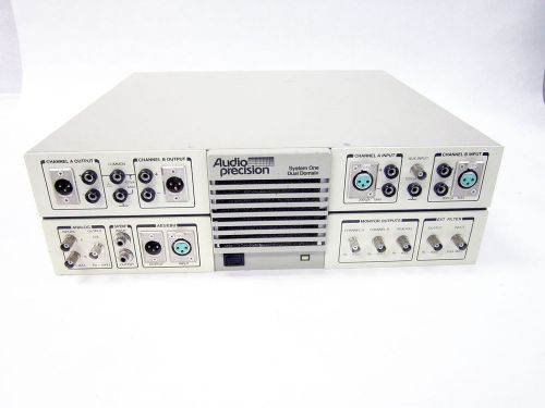 AUDIO PRECISION SYS-322A SYSTEM ONE DUAL DOMAIN AUDIO TESTER CCR AWT