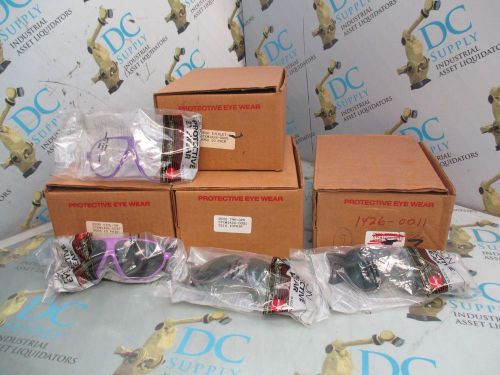 JACKSON 1426-055 &amp; VARIETY PROTECTIVE EYE WEAR WITH SIDE SHIELD LOT OF 37 NEW