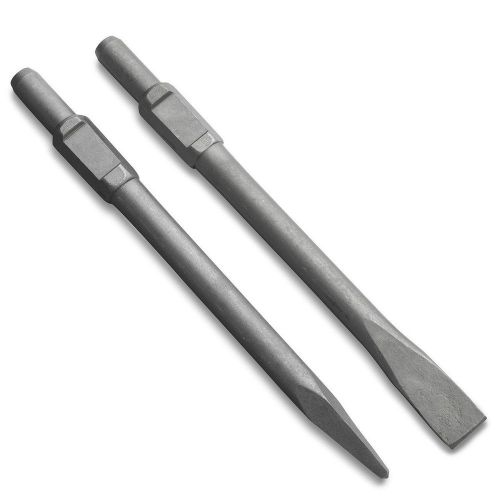 Tooluxe 02625 40crv jack hammer bit set | includes two chisels for sale