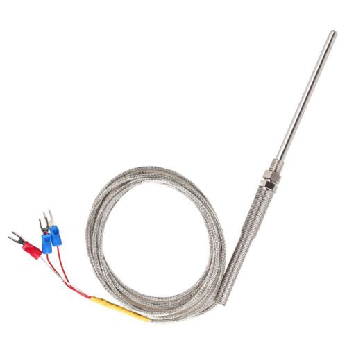 2m stainless steel thermocouple sensor probe for temperature measure pt100 for sale