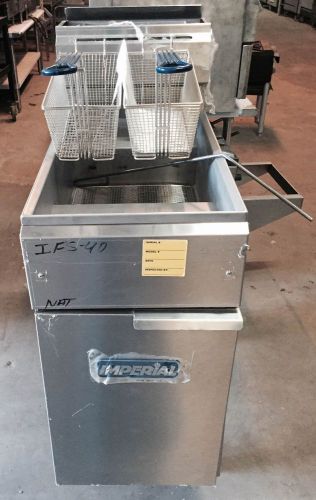 Commercial 40lb imperial fryer in great condition for sale