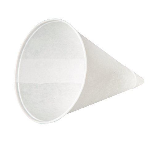 SOLO 4R-2050 Bare Eco-Forward Treated Paper Cone Water Cup, Rolled Rim, 4 oz.