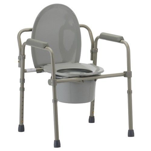 Folding commode in retail box, free shipping, no tax, #8700-r for sale