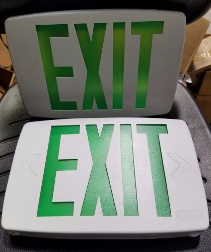 ACUITY LIGHTING 3BA33, LED EXIT SIGN WITH BATTERY (4A5-007)