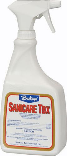 Buckeye sanicare tbx disinfectant pump spray 1qt for sale