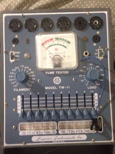 Superior TW-11 Tube Tester NO RESERVE!!! Very Nice Condition Working