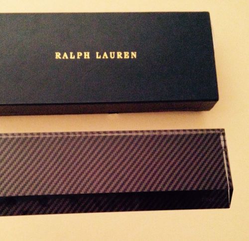 Ralph Lauren Bond Paperweight, New In Box
