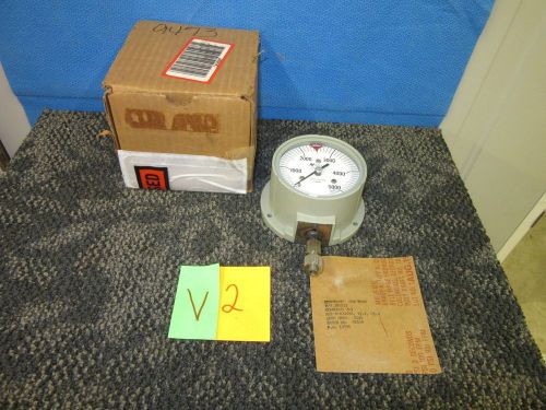 MOELLER PRESSURE DIAL GAGE GAUGE K-MODEL 0-5000 PSIG 6685001989473 NEW