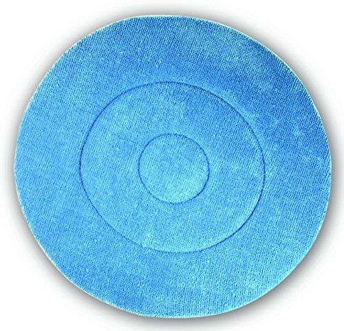 Impact bkl19 microfiber carpet bonnet pad 19&#034; width blue (case of 6) for sale