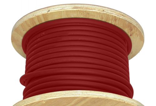 1000&#039; 4/0 welding cable red alterable portable wire usa for sale