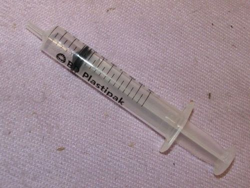10ml Plastipak plastic syringes pack of 5 laboratory baby animal feeding