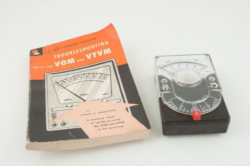 Vintage Mulitmeter &amp; Troubleshooting with VOM &amp; VTVM Book (CB1)
