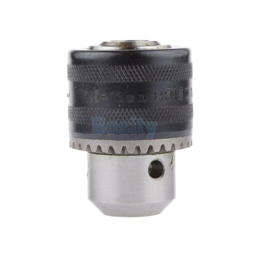 13mm keyless drill chuck round shank adapter converter quick manual lock for sale