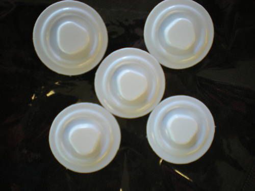 200 white cd vacuum hub w/ adhesive backing -bl500wht for sale