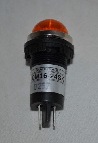 Maruyasu DM16-24SK Orange Light Indicator