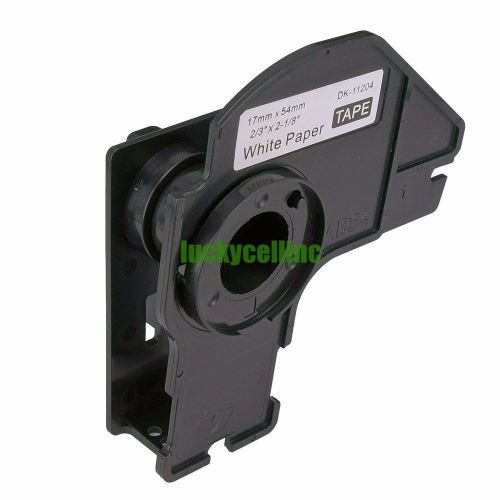 1 Reusable Cartridge for Brother DK1204 DK-1204 DK11204 Labels