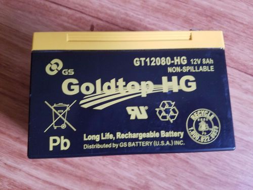 12V 8AH Replacement for GT12080-HG FiOS Systems Battery Goldtop