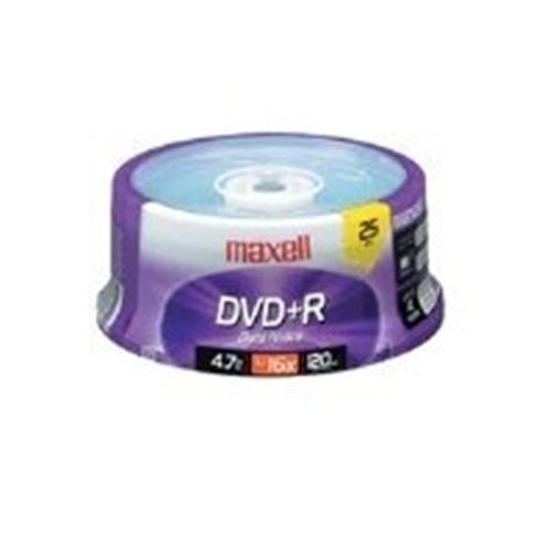 Maxell 639011 Dvd+r Spindle 4.7 Gb 25 Count
