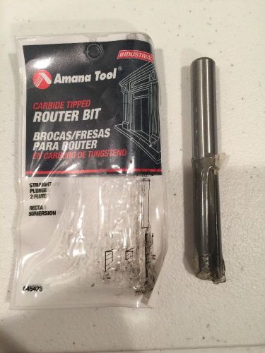 Amana tool 45426 straight plunge 1/2-inch diameter by 2-inch cutting height by for sale