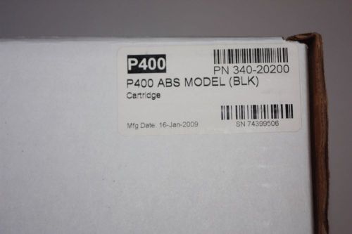 New Stratasys P400 Black ABS Model Material Cartridge PN: 340-20200 Dimension 3D