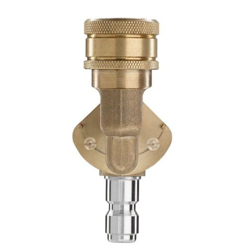 Power care ap31071 quick connecting pivoting coupler pressure washer nozzle for sale