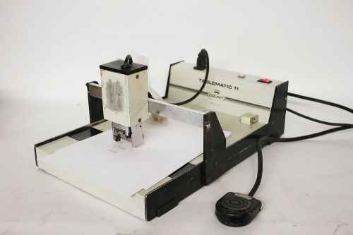 Count Tablematic 11  Numbering Machine with  Ink Cartridges TESTED &amp; WORKING