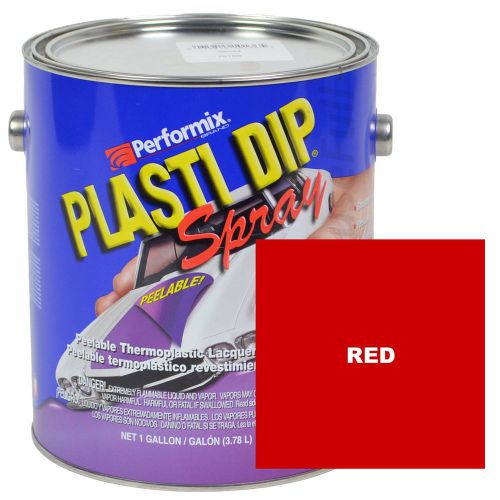 Plasti Dip Spray, 1 Gallon Can, Ready to Spray, Matte - RED