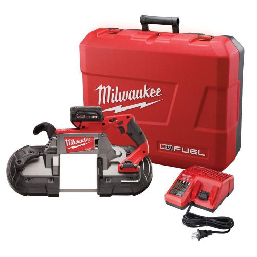 Milwaukee 2729-21 m18 fuel deep cut band saw kit electric bandsaw new for sale